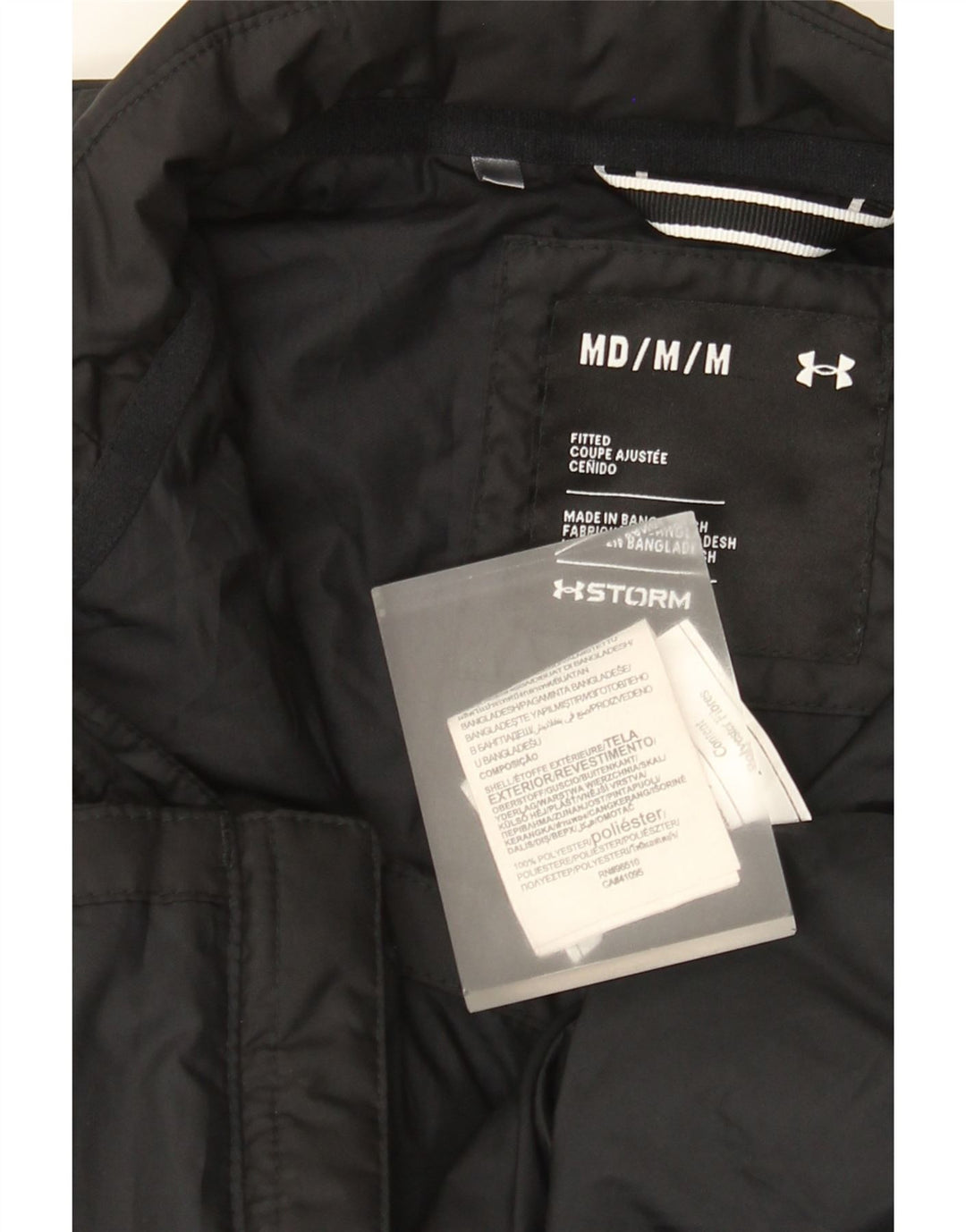 Under Armour Γυναικεία επένδυση Gilet UK 14 Μεσαίου Μαύρου Πολυεστέρα