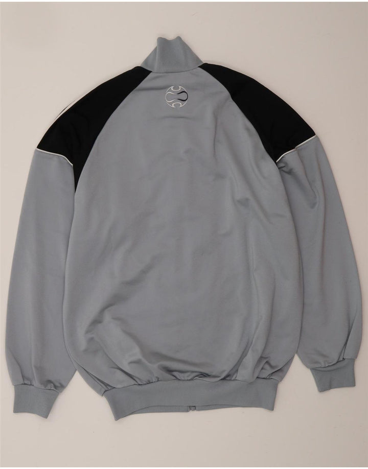 Ανδρική φόρμα γυμναστικής ADIDAS Top Jacket UK 36/38 Small Blue Colourblock