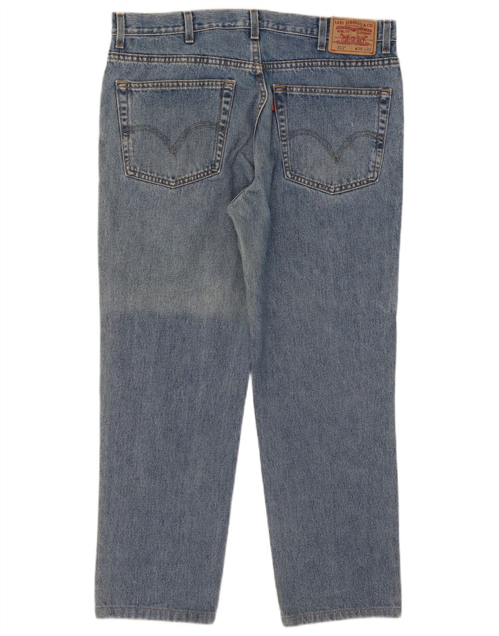 Levi's Mens 512 Slim Jeans W38 L27 Μπλε Βαμβακερό