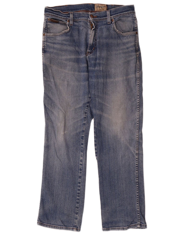 Ανδρικό τζιν ίσιο Wrangler Texas Stretch W34 L30 Μπλε βαμβακερό