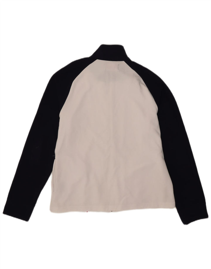 Γυναικεία φόρμα Kappa Top Jacket UK 20 2XL White Colourblock Polyester