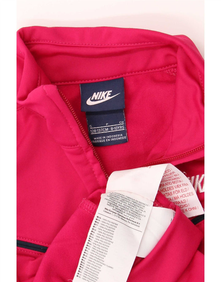 Κοριτσίστικα αθλητικά σακάκια Nike 8-9 ετών Μικρό ροζ πολυεστέρα