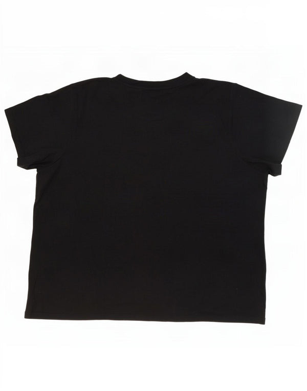 Γυναικείο T-Shirt Levi's Top UK 22 3XL Μαύρο βαμβακερό