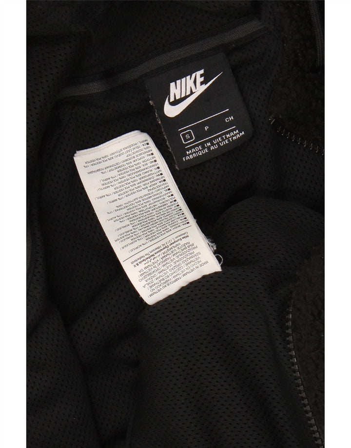 Ανδρικό μπουφάν Nike με κουκούλα Fleece UK 36 Small Black Polyester