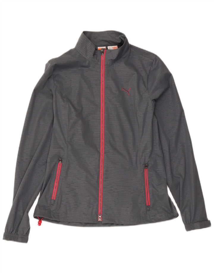 Γυναικεία αθλητική φόρμα Puma Top Jacket UK 10 Small Grey Ride Polyester