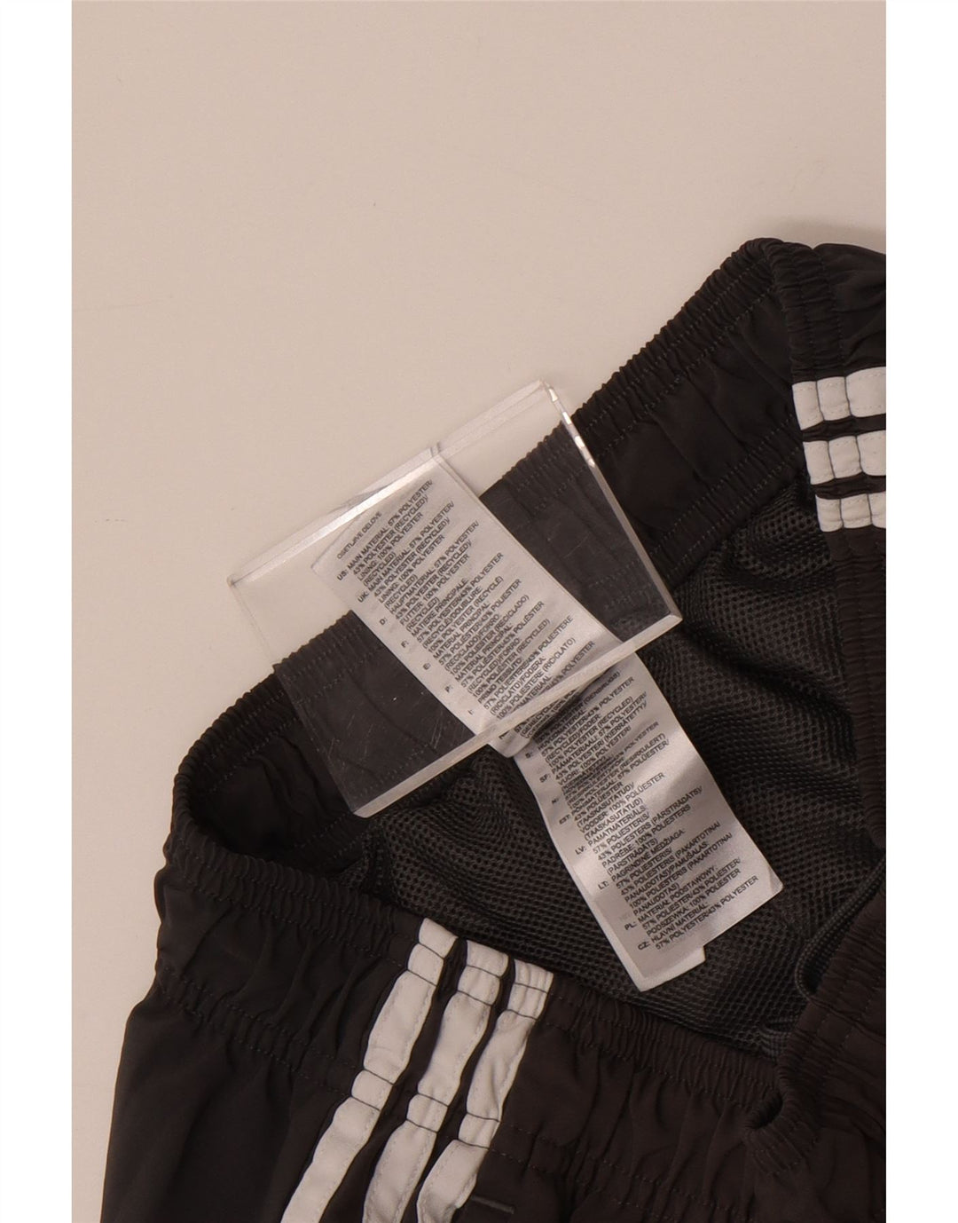 Ανδρικό αθλητικό σορτς Adidas Μικρό γκρι πολυεστέρα