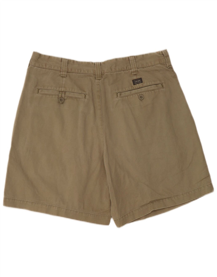 Ανδρικό σορτς Chino Marks & Spencer W34 μεγάλο βαμβακερό χακί