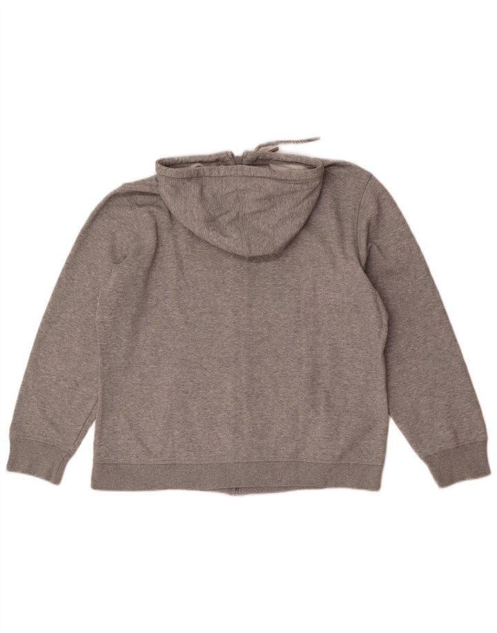 Γυναικείο πουλόβερ Puma με φερμουάρ UK 16 Large Grey