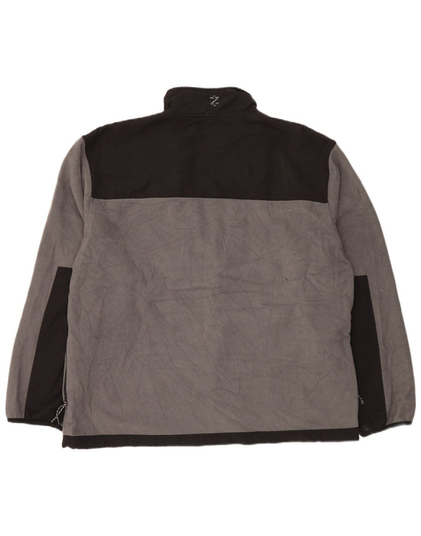Ανδρικό μπουφάν IZOD Fleece UK 44 2XL Γκρι πολυεστέρας