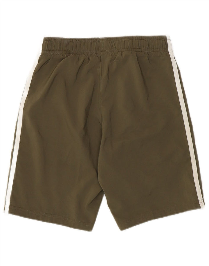 Adidas Boys Sport Short 9-10 Years Khaki Polyester
