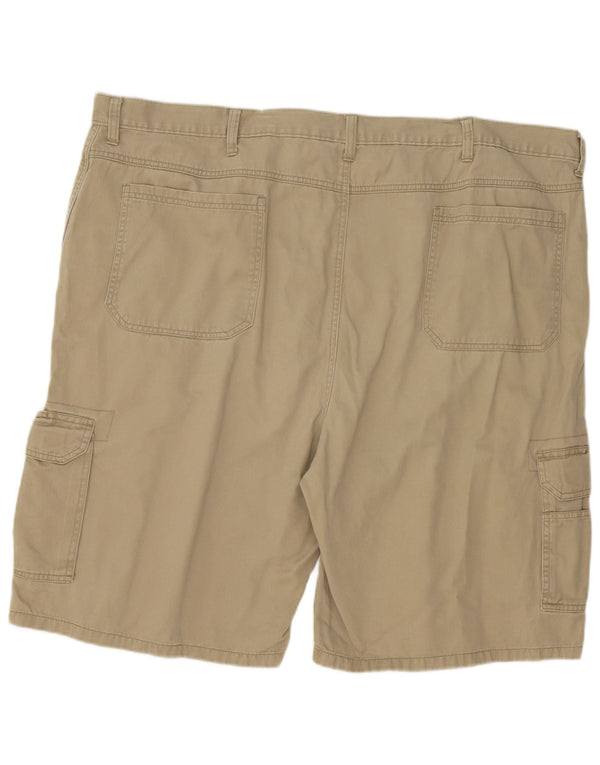 Ανδρικό σορτς Cargo Wrangler W46 3XL Χακί βαμβακερό