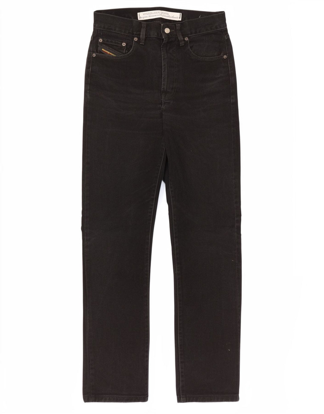 Diesel Ανδρικό Τζιν Zathan Straight W29 L32 Μαύρο βαμβακερό