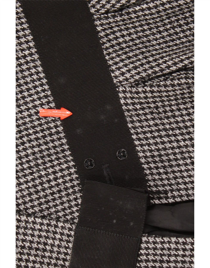 Max & Co. Γυναικείο σακάκι σακάκι με 2 κουμπιά UK 14 Medium Grey Houndstooth