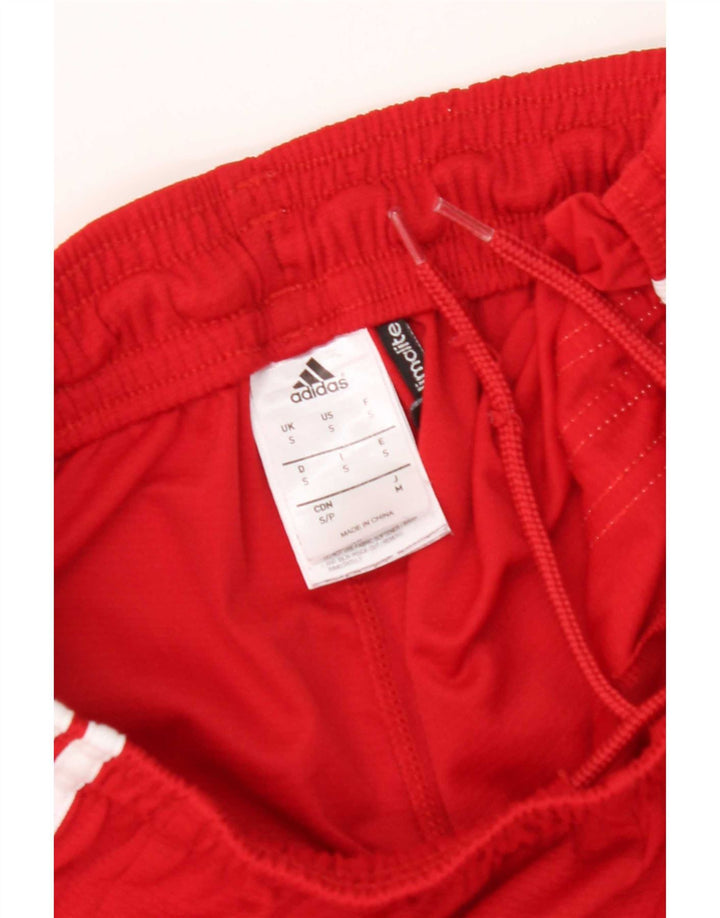 Ανδρικό αθλητικό σορτς Adidas Climalite Μικρό κόκκινο πολυεστέρα
