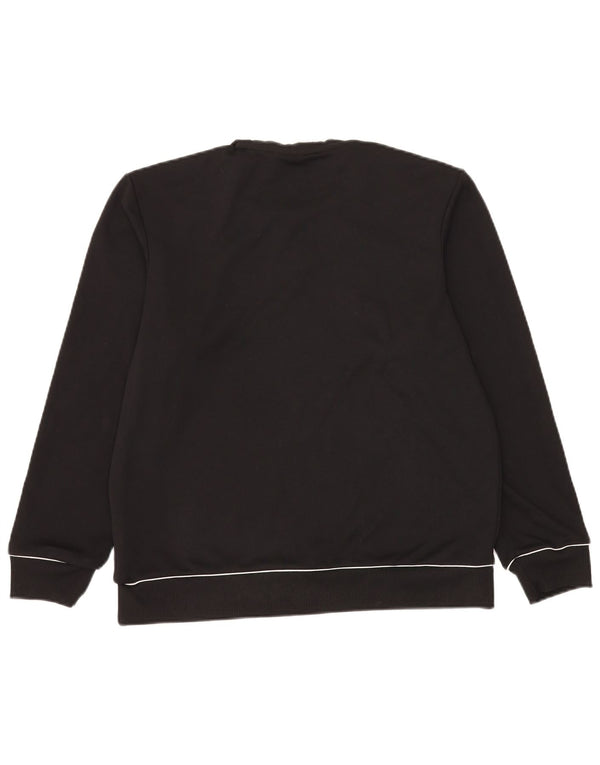 Ανδρικό φούτερ Adidas Climawarm Jumper UK 42/44 μεγάλο μαύρο πολυεστέρα