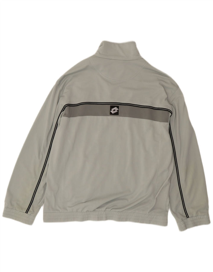 Ανδρική φόρμα Lotto Top Jacket XL Grey Colourblock Polyester