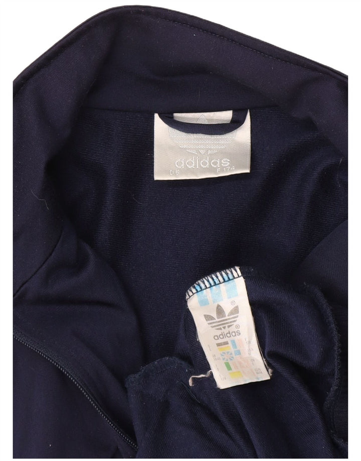 Ανδρική φόρμα Adidas Top Jacket UK 38/40 Medium Navy Blue Polyester