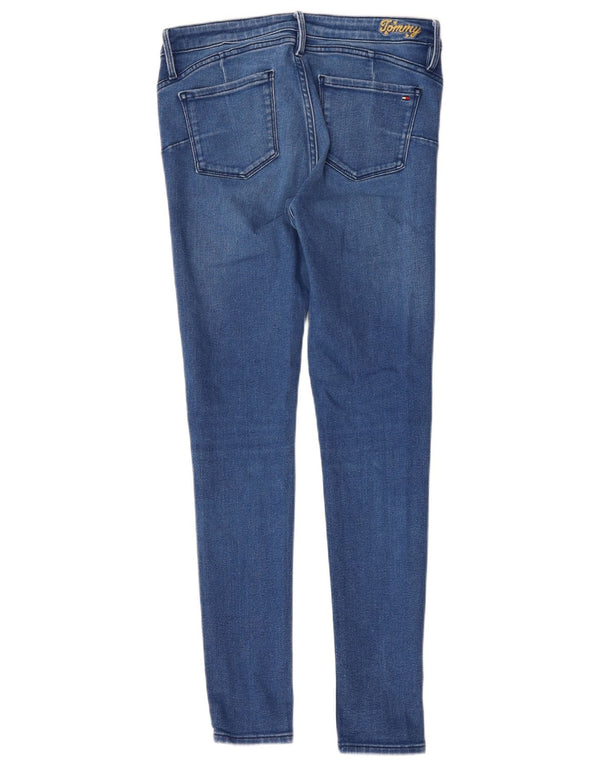 TOMMY HILFIGER Γυναικεία Como RW Skinny Jeans W29 L26 Μπλε βαμβακερό