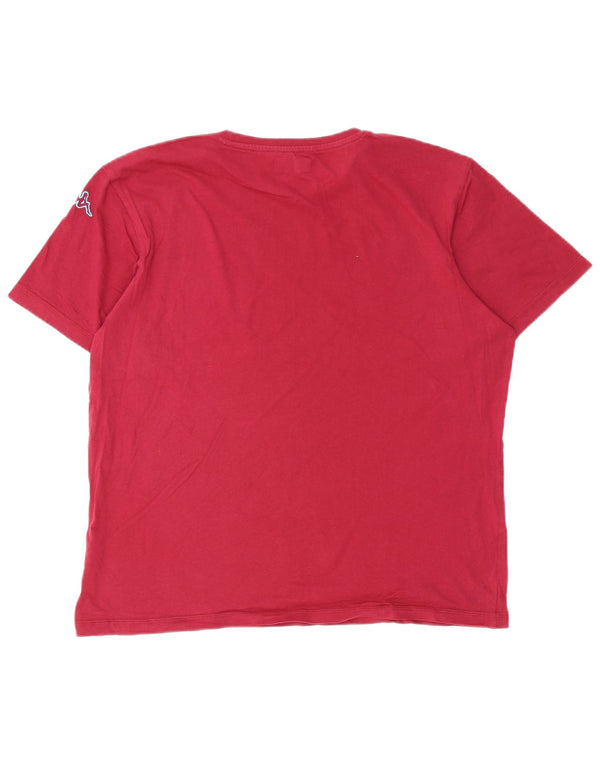 Kappa Γυναικείο T-Shirt Top XL Βουργουνδίας