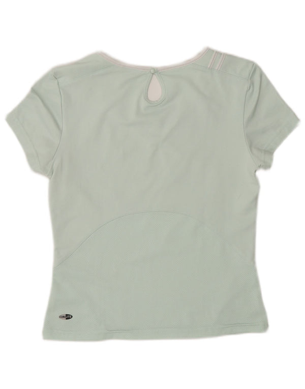 Adidas Γυναικείο T-Shirt Climalite Top 10 Μικροί Τυρκουάζ Πολυεστέρας Ηνωμένου Βασιλείου