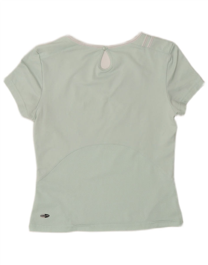 Adidas Γυναικείο T-Shirt Climalite Top 10 Μικροί Τυρκουάζ Πολυεστέρας Ηνωμένου Βασιλείου