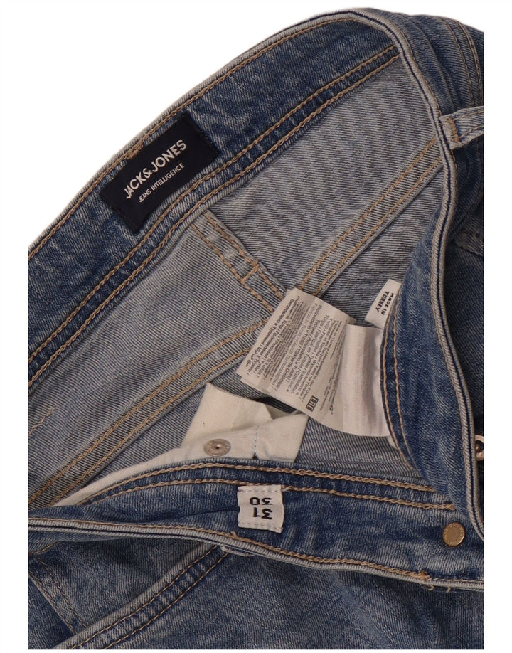 Jack & Jones Ανδρικό GLENN Slim Jeans W31 L30 Blue Cotton