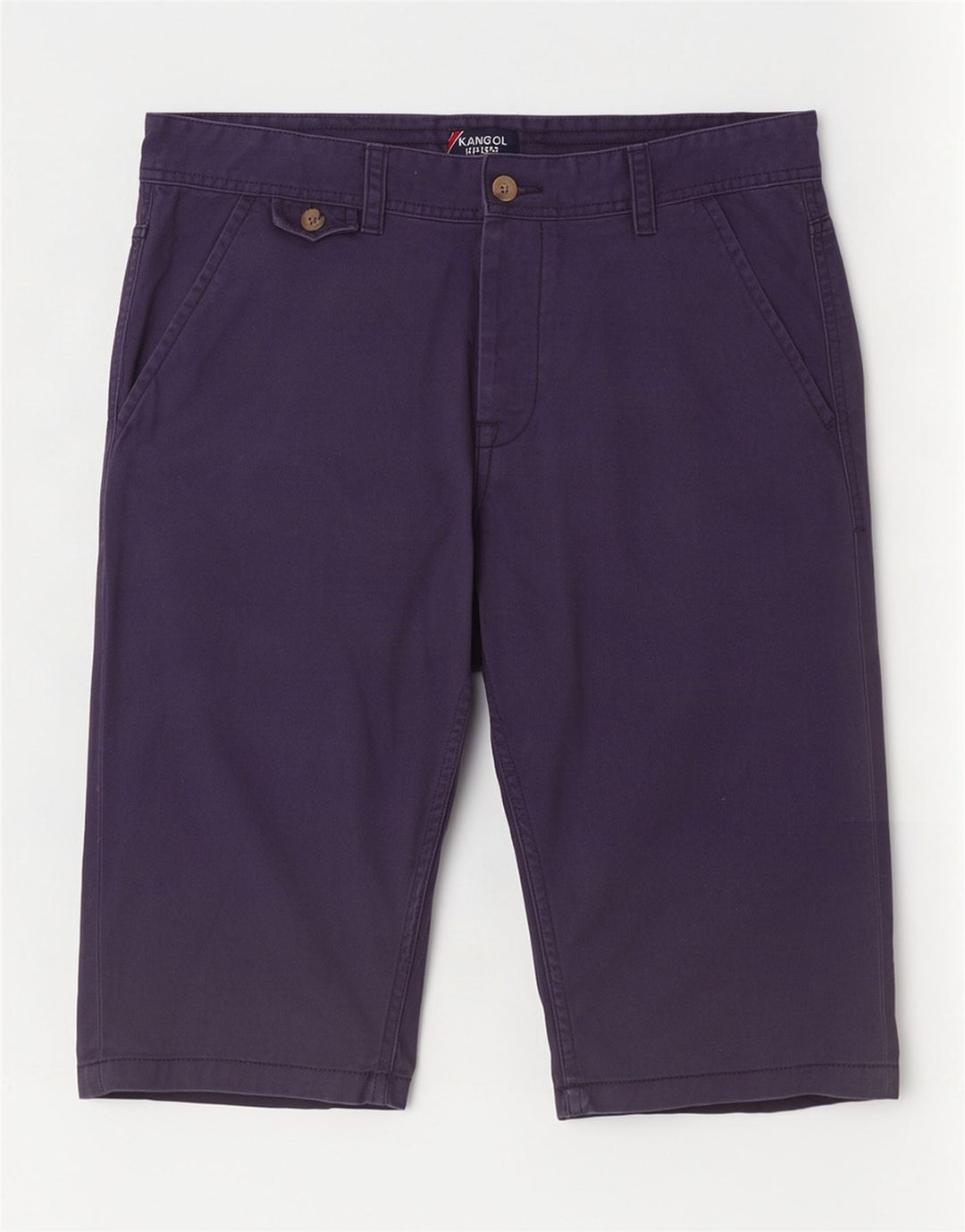 Ανδρικό σορτς chino Kangol μεσαίο W32 Navy Blue, βαμβακερό