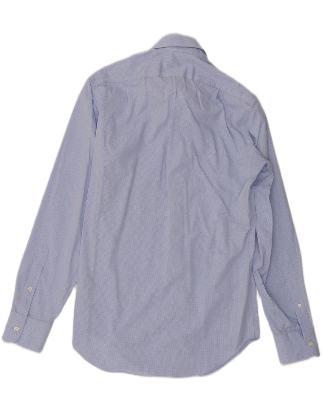 J. CREW Mens Slim Shirt XS Blue Check Cotton Vintage J. Crew and Second-Hand J. Crew from Messina Hembry 