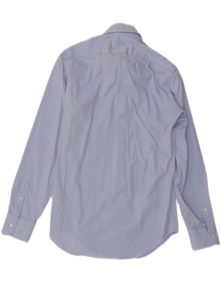 J. CREW Mens Slim Shirt XS Blue Check Cotton Vintage J. Crew and Second-Hand J. Crew from Messina Hembry 