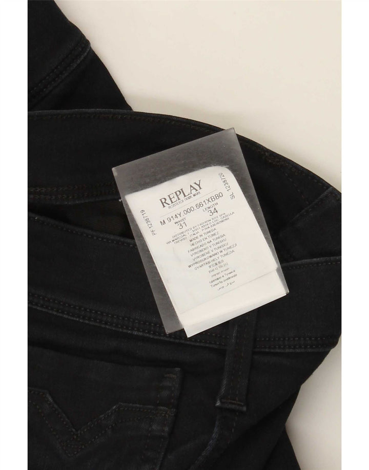 Replay Ανδρικό Slim Jeans W31 L34 Navy Blue Cotton