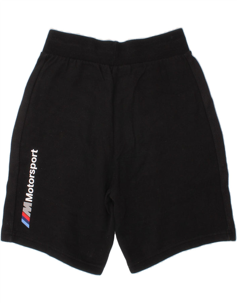 PUMA Boys BMW Motorsport Sport Shorts 7-8 Years Small  Black Cotton Vintage Puma and Second-Hand Puma from Messina Hembry 