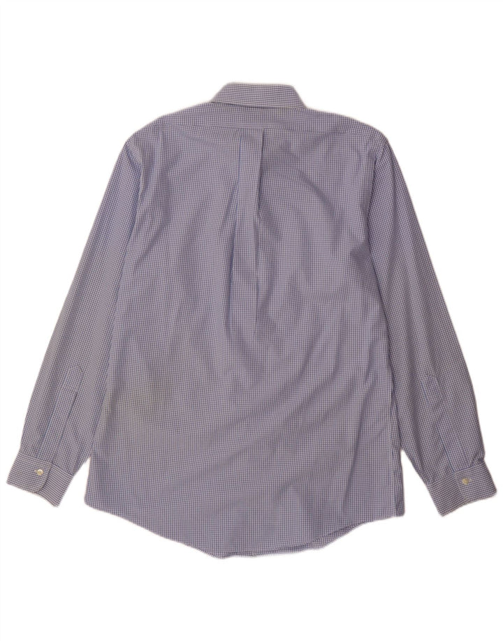 Brooks Brothers Ανδρικό πουκάμισο Classic Fit Μέγεθος 15 1/2 Medium Blue Gingham