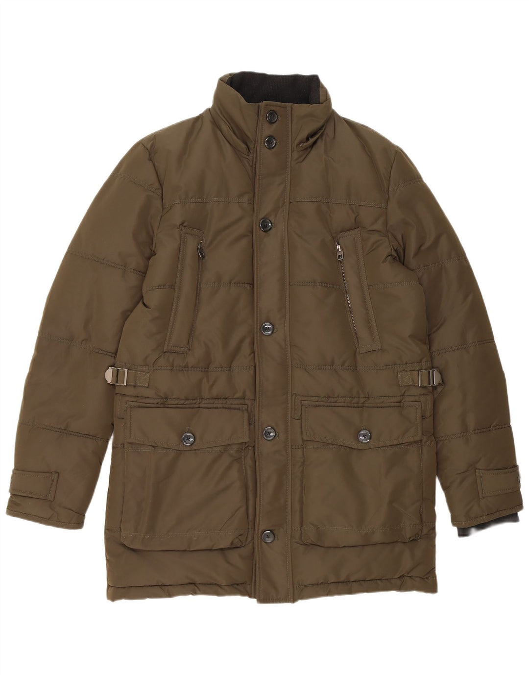 Zara Ανδρικό μπουφάν με επένδυση UK 38 Medium Khaki