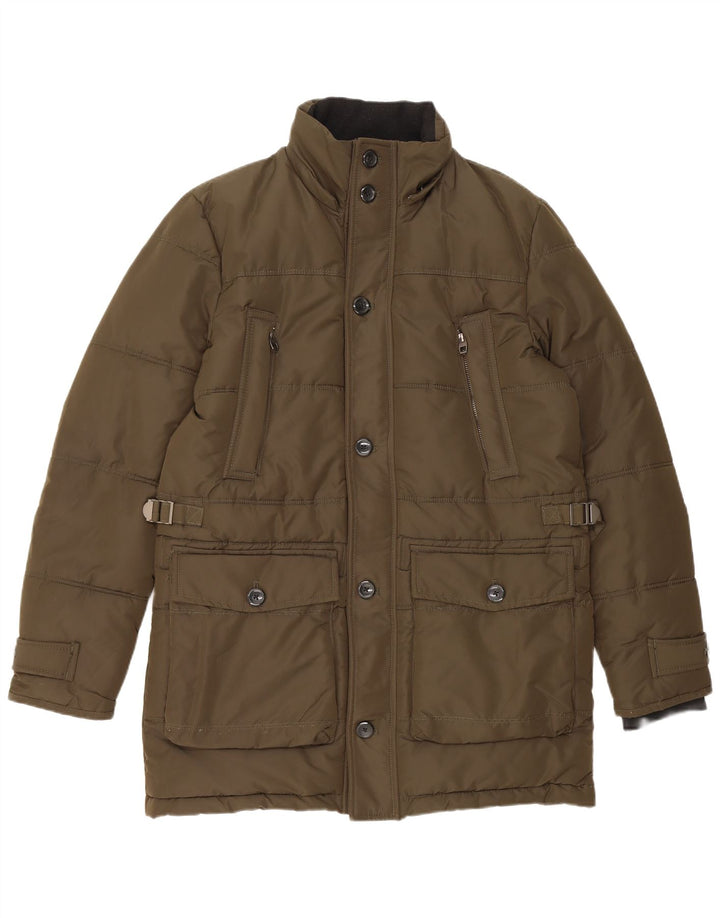 Zara Ανδρικό μπουφάν με επένδυση UK 38 Medium Khaki