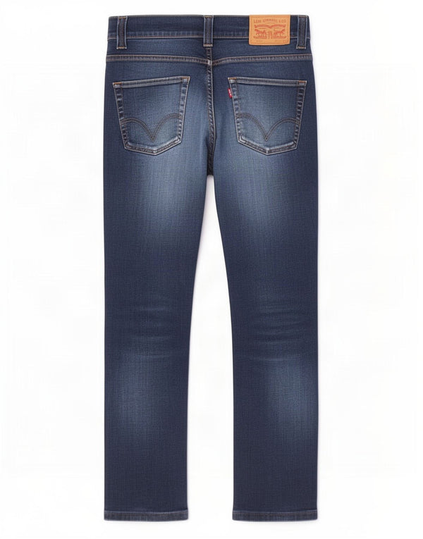 Levi's Womens 511 Slim Jeans W31 L28 Navy Blue Cotton