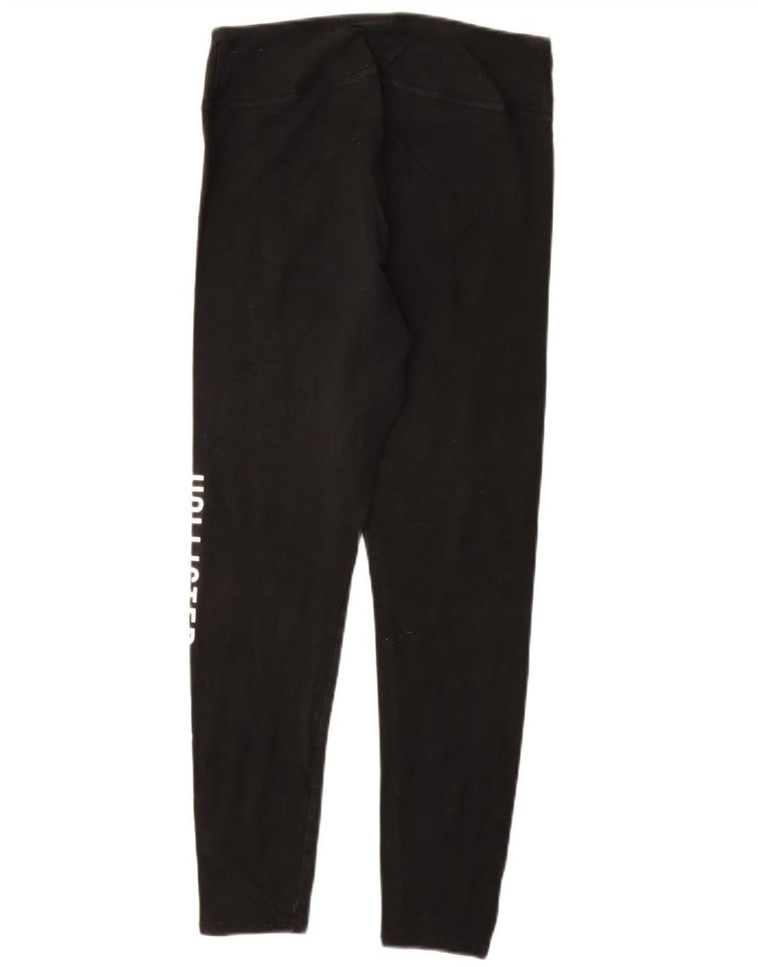 Γυναικείο γραφικό κολάν HOLLISTER UK 14 μεγάλο μαύρο βαμβακερό