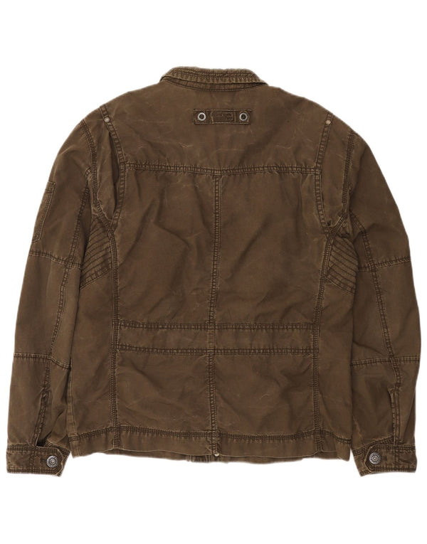 Camel Active Mens Utility Jacket UK 38 Medium Khaki