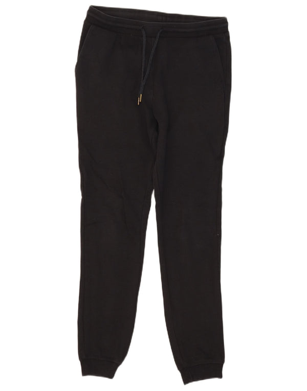 Ανδρική αθλητική φόρμα Jack & Jones Παντελόνι Joggers Μικρό μαύρο βαμβακερό