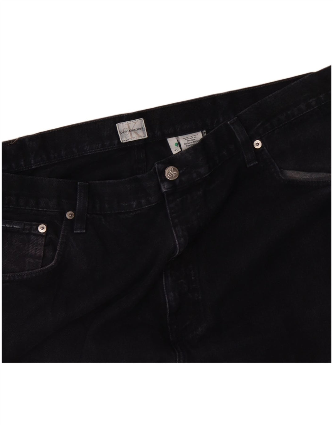 Ανδρικό φαρδύ τζιν CALVIN KLEIN W40 L27 Βαμβακερό Navy Blue