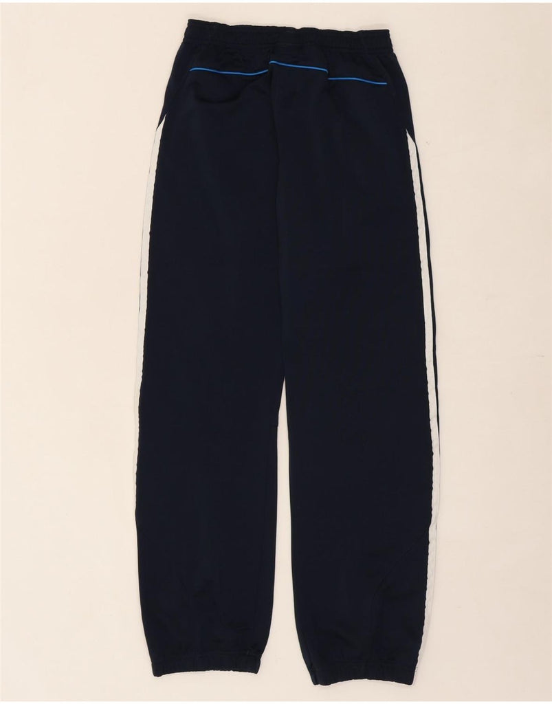 ADIDAS Boys Tracksuit Trousers Joggers UK 11-12 Years  Navy Blue Polyester Vintage Adidas and Second-Hand Adidas from Messina Hembry 