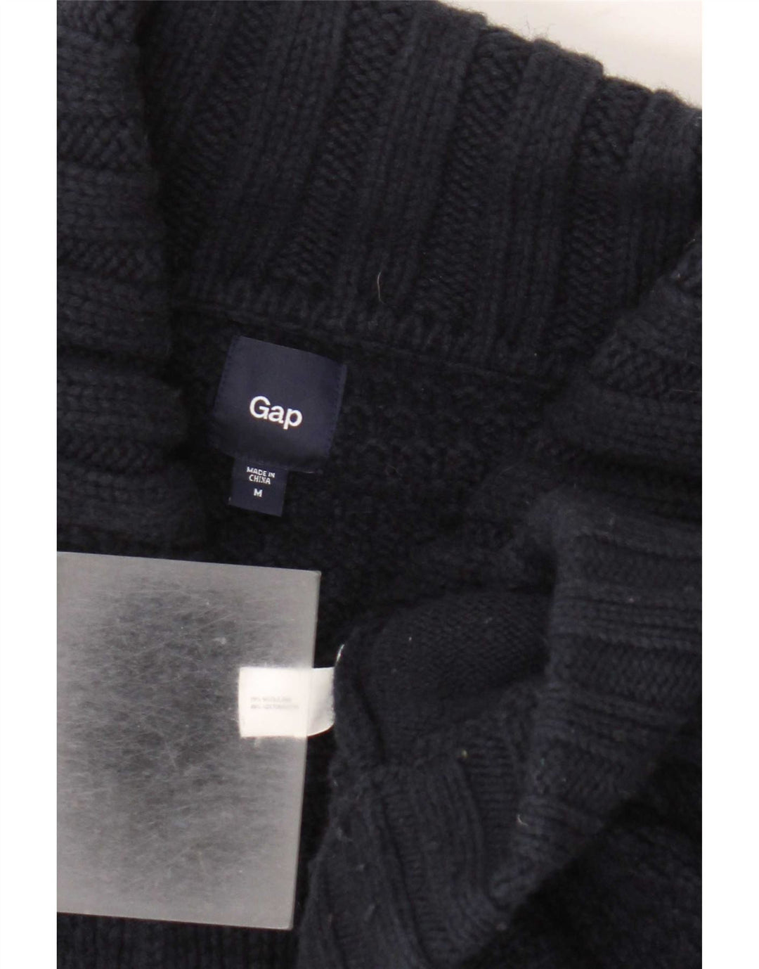Ανδρική ζακέτα Gap Μαλλί μεσαίου Navy Blue