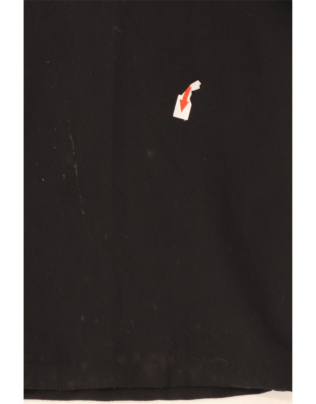 Vintage Ανδρικό μονόχρωμο παντελόνι IT 50 Large W34 L33 Μαύρο πολυεστέρα