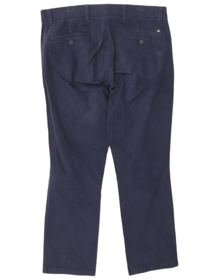 DOCKERS Ανδρικό Skinny Cropped Παντελόνι W32 L25 Navy Blue Cotton