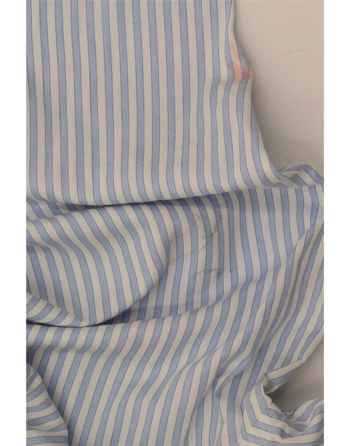 Ανδρικό πουκάμισο Ellesse XL Μπλε ριγέ βαμβακερό