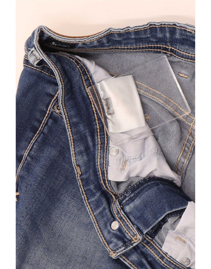 Lee Mens Slim Jeans W32 L30 Blue Cotton