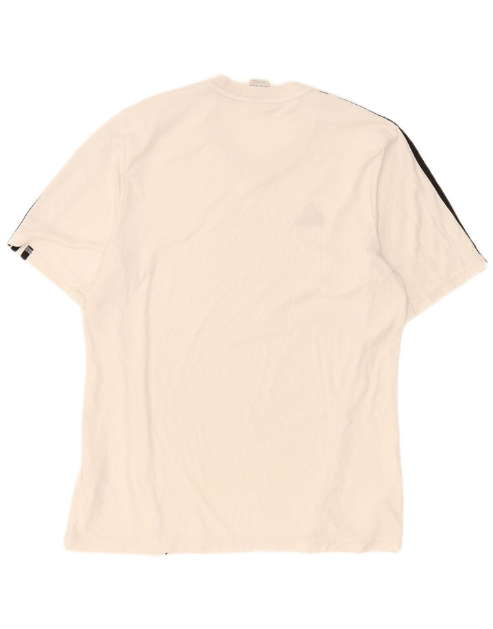 Adidas Ανδρικό T-Shirt Climalite Top Large White Polyester