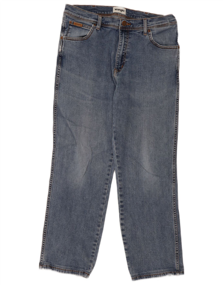 Wrangler Ανδρικό Texas Straight Jeans W36 L29 Μπλε βαμβακερό