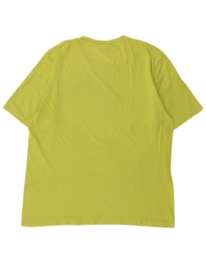 Ανδρικό γραφικό μπλουζάκι Champion Top Medium Green