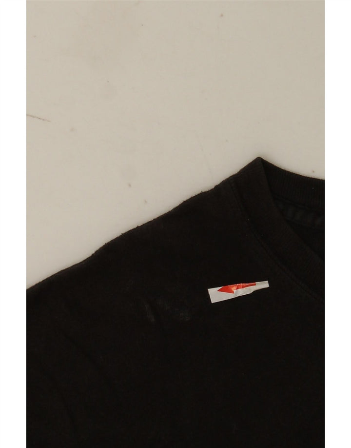 Ανδρικό T-Shirt Tommy Hilfiger Top μεγάλο μαύρο βαμβακερό