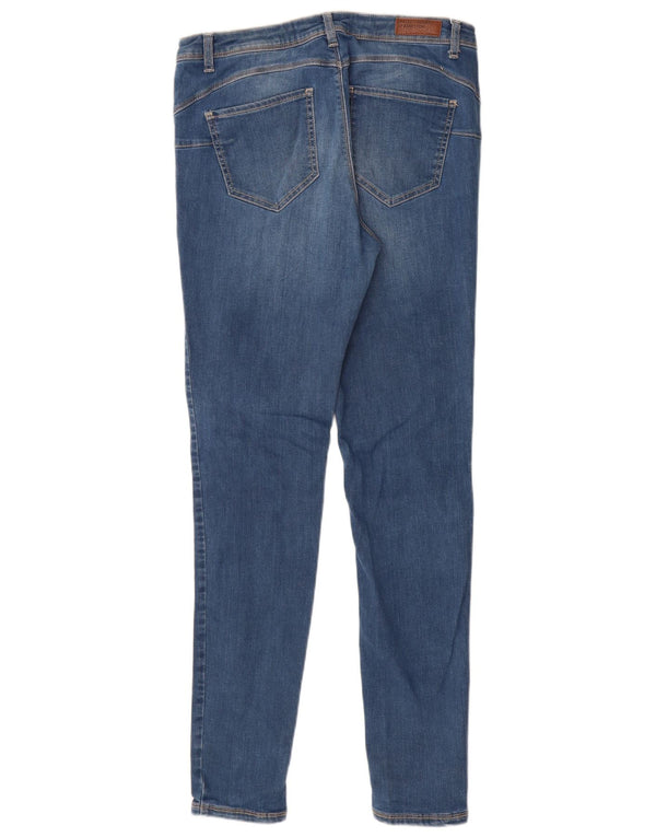 BENETTON Γυναικείο Skinny Jeans W32 L31 Μπλε βαμβακερό